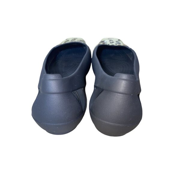 Crocs Slip On Shoes Sienna Leopard Flats Size 8 - Picture 7 of 9
